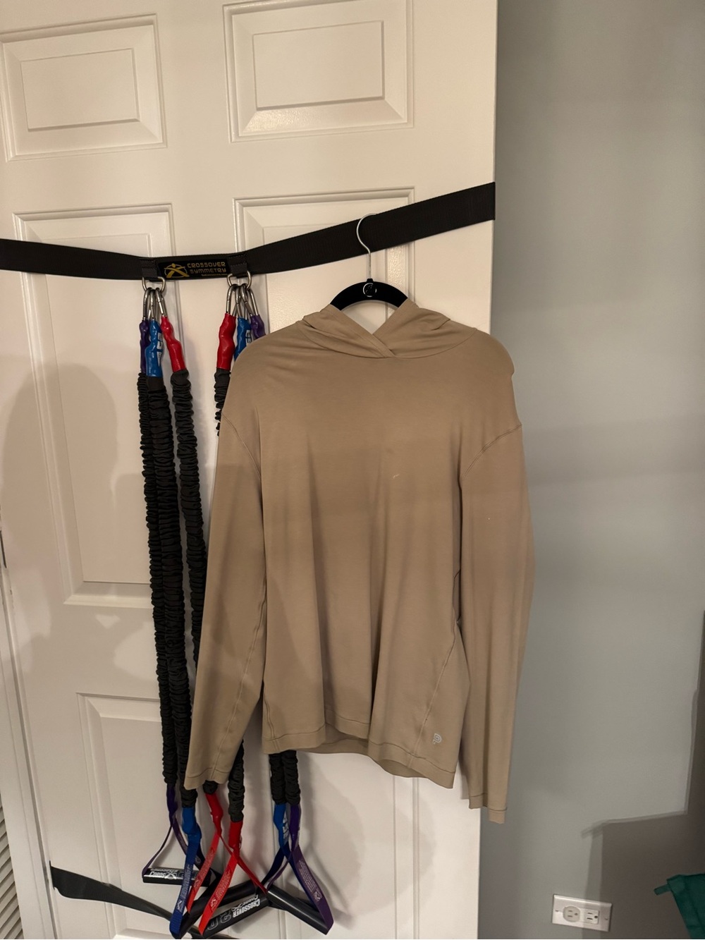 Public Rec Men’s Small Tan lightweight Hoodie - Rarely Worn